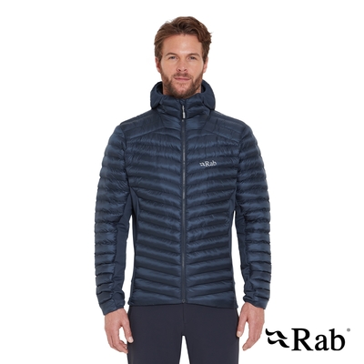 【RAB】Cirrus Flex Hoody 輕量防風連帽化纖外套 男款 暴風藍 #QIP31