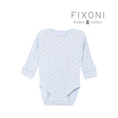 Brands4kids 霧藍櫻長袖包屁衣 Fixoni系列