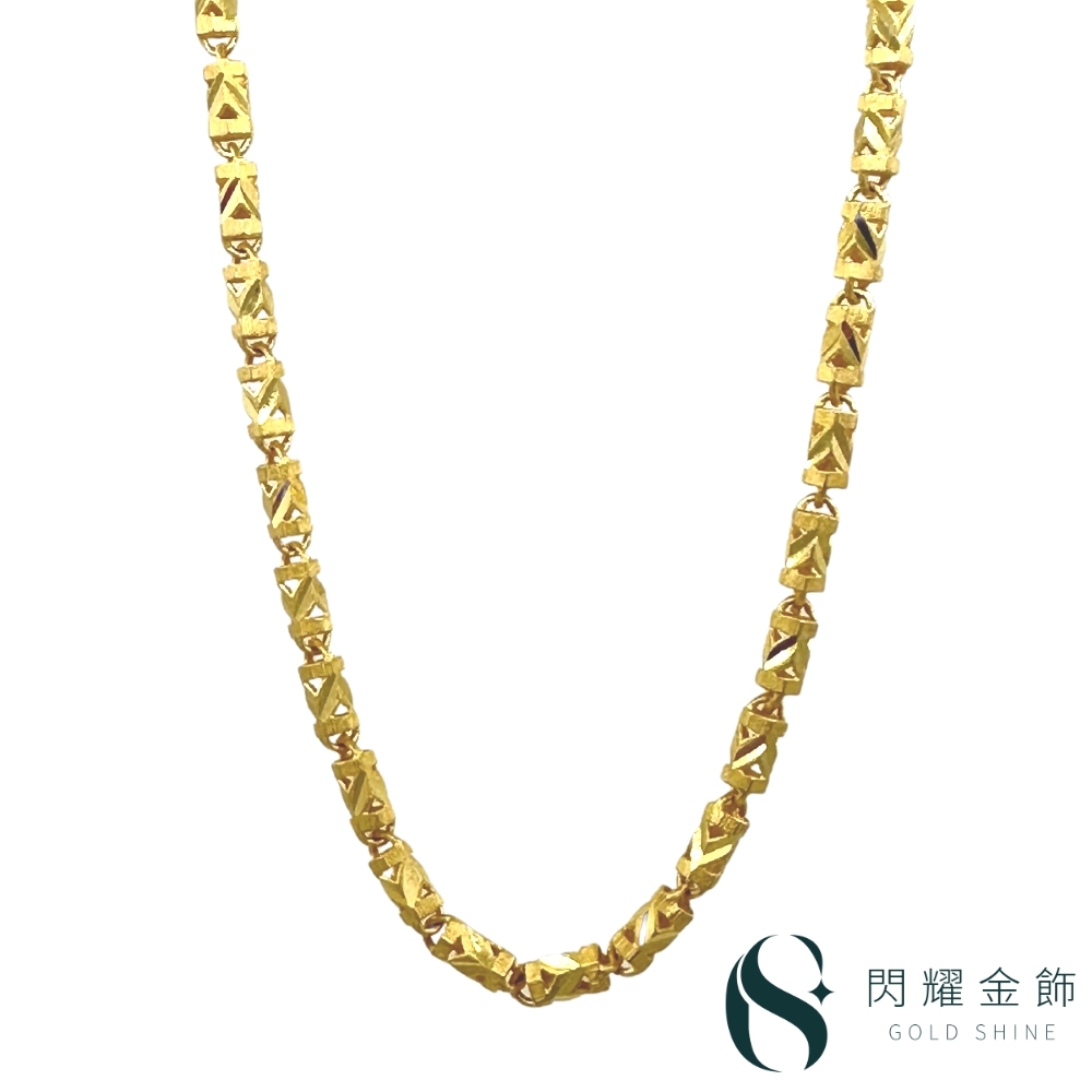 閃耀金飾】純金9999 黃金項鍊黃金男鍊八錢版(約重8.38錢) | 其他黃金品牌| Yahoo購物中心