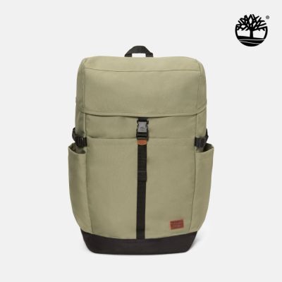 Timberland官方旗艦 中性灰綠色Heritage 27公升後背包|0YH69991