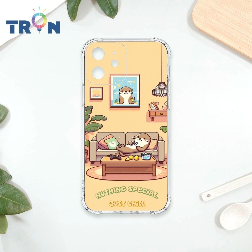 TRON OPPO Reno 15 小動物慵懶系 四角防摔 軟殼 手機殼