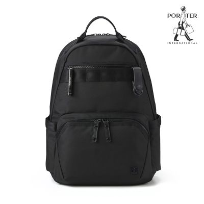 PORTER INTERNATIONAL - 自信經典NEW HEAT後背包 - 黑