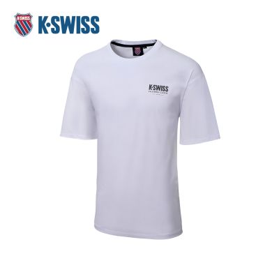 K-SWISS 短袖T恤 26SS TEE 22 M 短上衣 男短袖上衣 白色 1013685-161