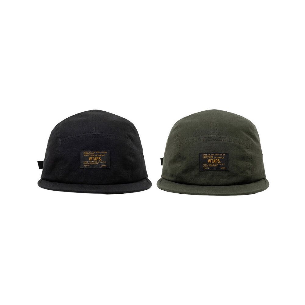 Wtaps T-5 03 CAP / COTTON RIPSTOP 帽子黑/綠252HCDT-HT03 | 棒球帽
