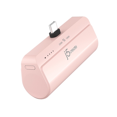 [買一送一]j5create-USB-C直插式口袋快充行動電源4900mAh