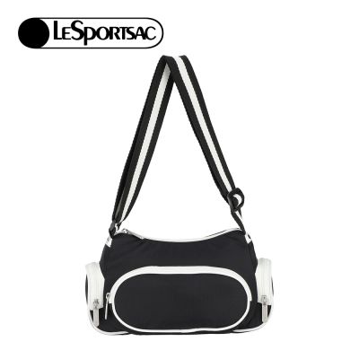 LeSportsac 3-Pocket Shoulder Bag 小型運動隨身包 肩背包 側背包 運動包 開學購物季 送禮-競技黑