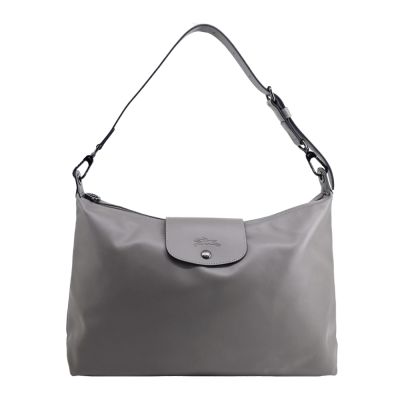 LONGCHAMP LE PLIAGE XTRA系列牛皮半月形肩揹包(特大/斑鳩灰)