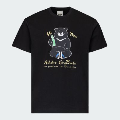 ADIDAS BEAR SS TEE 男女 短袖上衣 LF5891