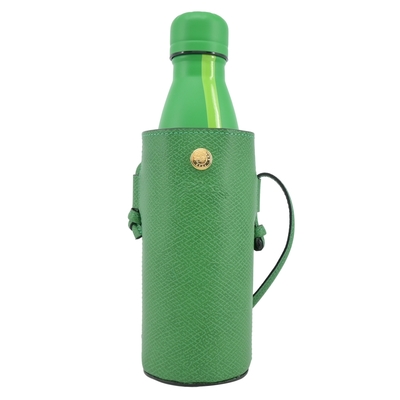 LONGCHAMP ÉPURE系列牛皮水壺斜背包(草綠)