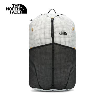 【The North Face 官方旗艦】北面男女款白色耐磨戶外休閒後背包｜8GJEM4I 筆電包/登山包