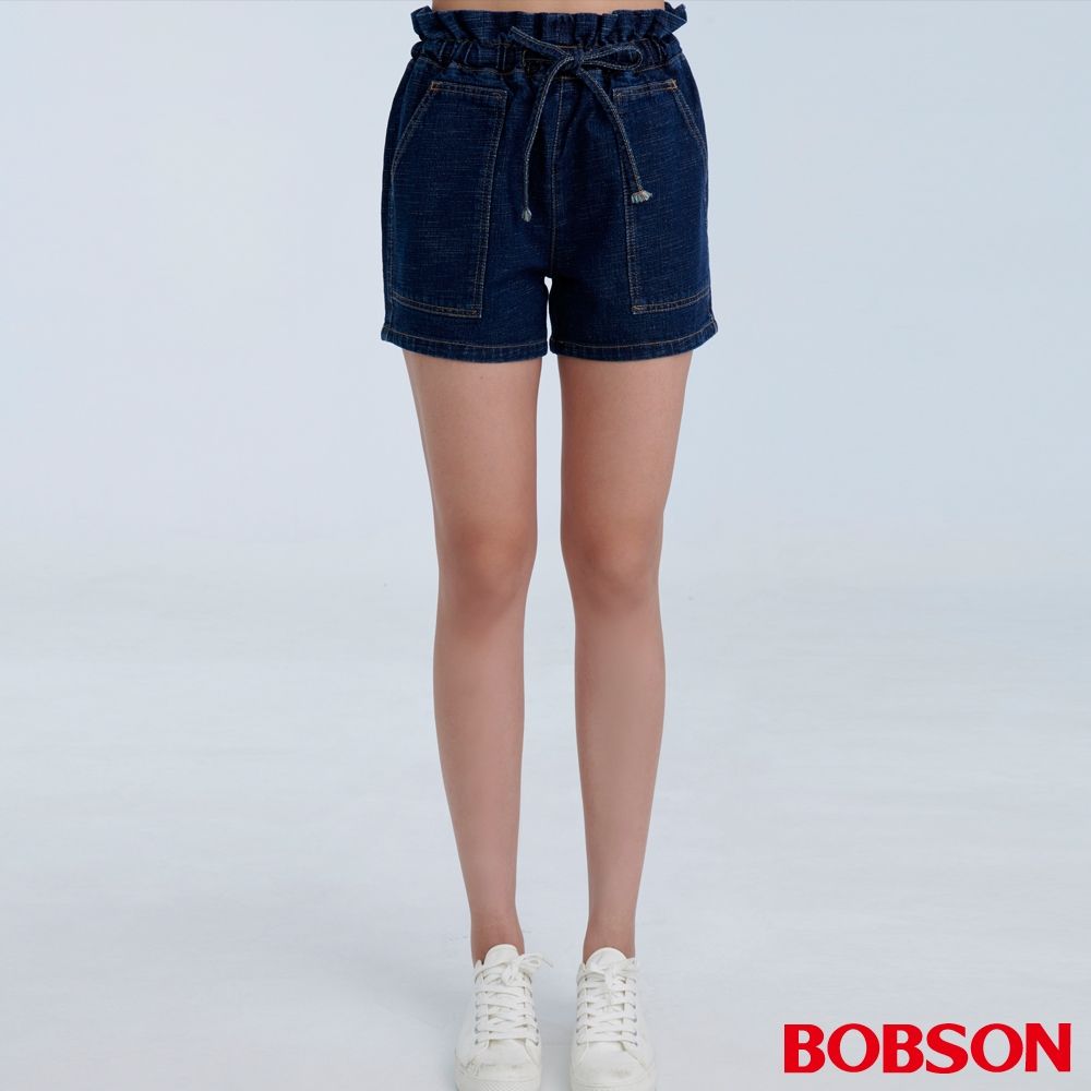 BOBSON 女款綁帶短褲(280-53)