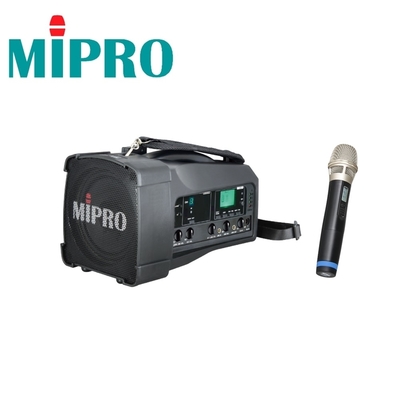 MIPRO 嘉強 MA-100 5.8G 單頻道迷你無線喊話器，附單手握