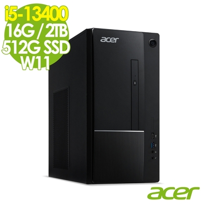 Acer 宏碁 Aspire TC-1770 家用電腦 (i5-13400/16G/2TB+512SSD/W11)