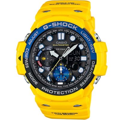 CASIO G-SHOCK 溫度方位運動錶-GN-1000-9A
