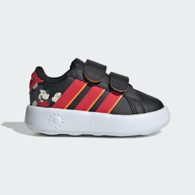 【adidas 愛迪達】 DISNEY MICKEY X GRAND COURT 2.0 運動休閒鞋 嬰幼童鞋 KI9186