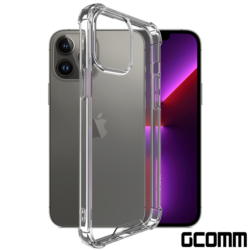 GCOMM iPhone 13 Pro Max 透明軍規防摔殼 Crystal Fusion II