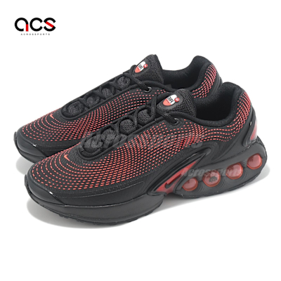 Nike 休閒鞋 Air Max DN Essential 男鞋 黑 紅 氣墊 緩震 運動鞋 HV5235-002