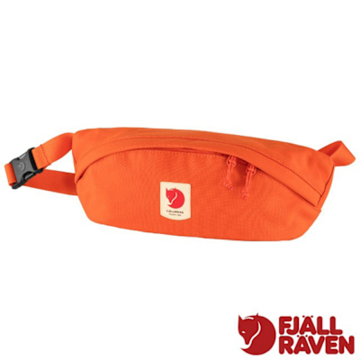 【Fjallraven 北極狐】Ulvö Hip Pack Medium 2L 輕便隨身腰包.臀包.單肩斜背包 23165-208 北海道橘