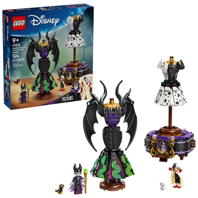 樂高LEGO 迪士尼系列 - 43262 黑巫婆和庫伊拉德維爾的裙子
