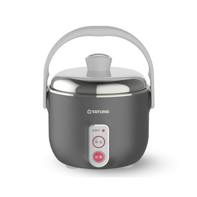TATUNG大同 3人份不鏽鋼配件電鍋-曜石灰 /台 TAC-03D-NIG