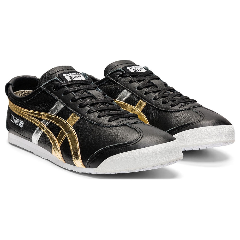 虎 Onitsuka Tiger 鬼冢虎DELEGATION EX 代表队复古厚底老爹鞋黑金