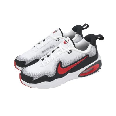 Nike 休閒鞋 Air Max Nova GS 大童 女鞋 白 紅 氣墊 運動鞋 FN4446-100