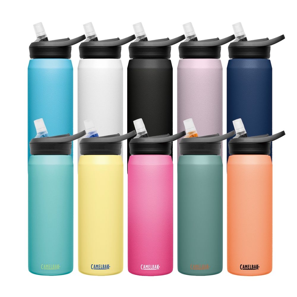 美國CamelBak】750ml eddy+ 多水吸管保冰/溫水瓶-多色可選| 杯具/杯子