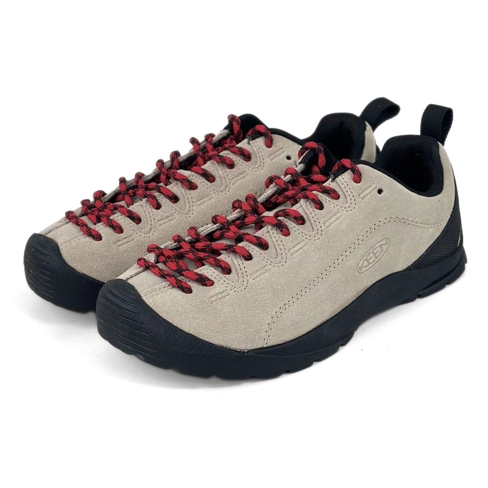KEEN JASPER 鞋帶麂皮戶外機能鞋 男 卡其 徒步登山露營旅行鞋 科恩休閒鞋 耐磨防滑運動山係鞋 1002672