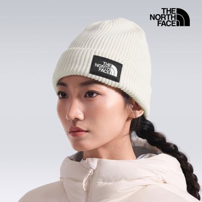 【The North Face 官方旗艦】北面男女款米白色FLASHDRY速乾毛帽｜8CGZQLI