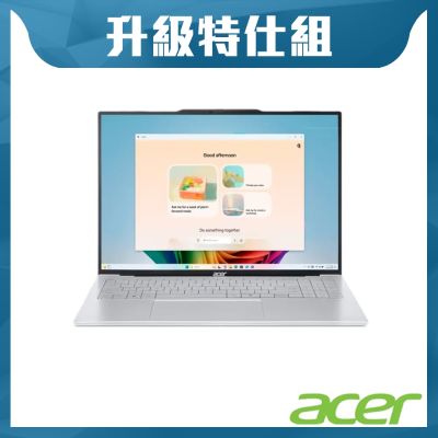 Acer 宏碁 Swift Air SFA16-61M-R43W 16吋輕薄特仕筆電(Ryzen AI 5 330/16GB/4TB SSD/Win11)