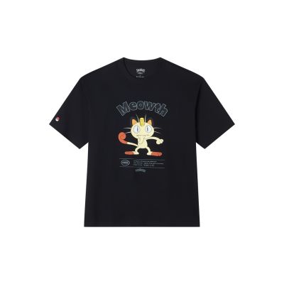 GIORDANO 男裝寶可夢印花短袖T恤 Pokémon系列