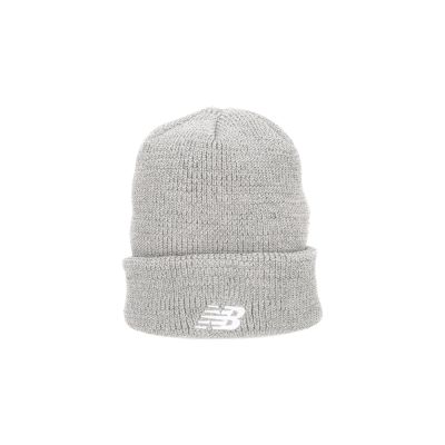 New Balance Hat 灰色 刺繡 保暖帽 毛帽 針織帽 LAH00543GYM
