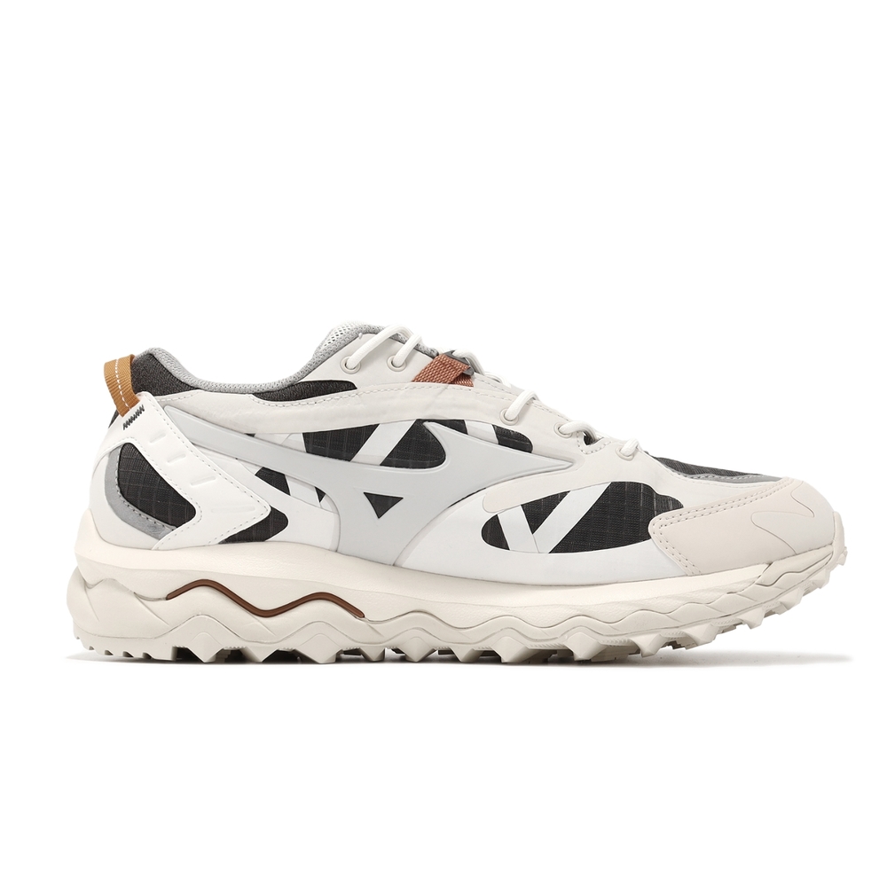 Mizuno 休閒鞋Wave Mujin TL GTX 男鞋女鞋米白灰防水米其林大底復古