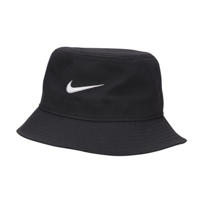 Nike NK Apex Bucket SQ SWSH 男款 女款 黑色 刺繡 遮陽 基本 漁夫帽 FB5382-010