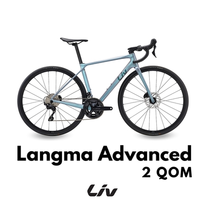 Liv ALL NEW LANGMA ADVANCED 2 QOM 女性極速公路自行車 2025年式