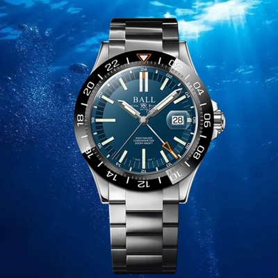 BALL 波爾錶 Engineer III Outlier 工程師GMT天文台認證機械錶(DG9002B-S1C-BE)-40mm