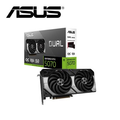 華碩 DUAL-RTX5070-O12G 顯示卡+華碩 TUF Gaming GT301 機殼