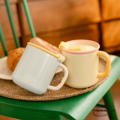 THERMOcafe凱菲含上蓋陶瓷塗層保溫杯400ml(TCCM-440S)