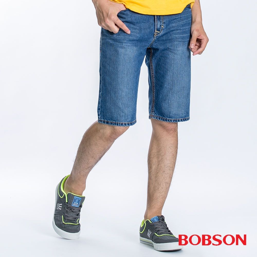 BOBSON 男款衣絲不罣涼爽短褲(185-58)