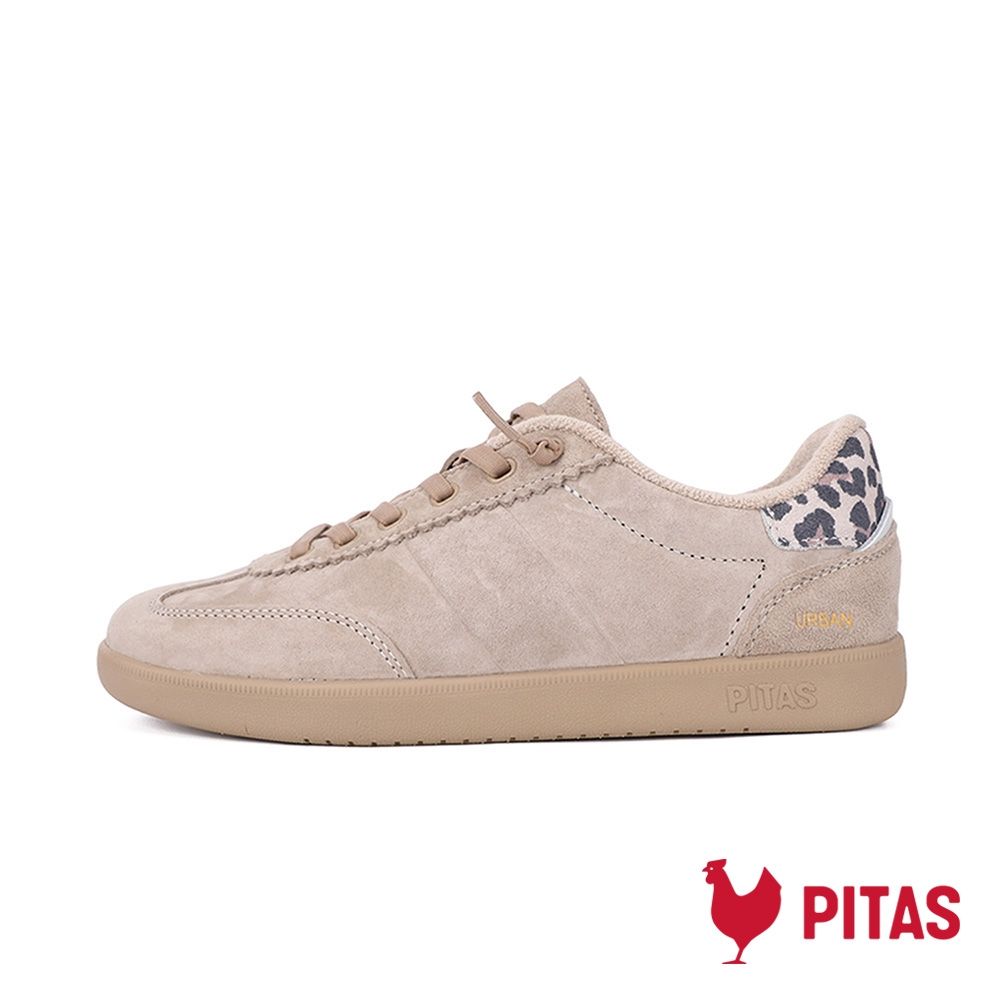 【PITAS】女鞋 URBAN 防潑水時尚免綁帶德訓鞋 (PI2660-682 斑霧灰)