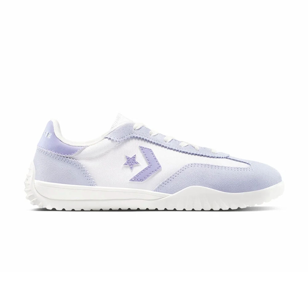 Converse TRAINER OX 女鞋 白紫色 低筒 復古 運動 德訓鞋 麂皮 休閒鞋 A11861C