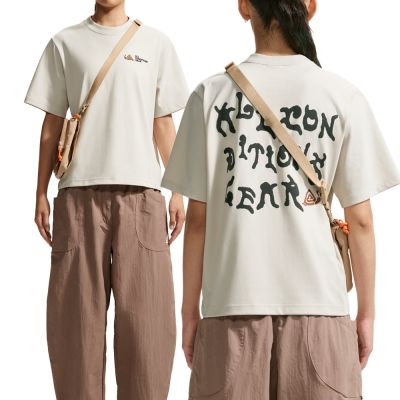 Nike As W Acg Df Tee Bxy Mystry Sna 短袖 女款 米白色 印花 IO1578-104