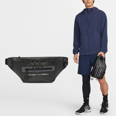Nike 斜背包 Elemental Pro ADV 黑 防潑水 反光 可調背帶 肩背包 腰包 小包 FZ6370-010
