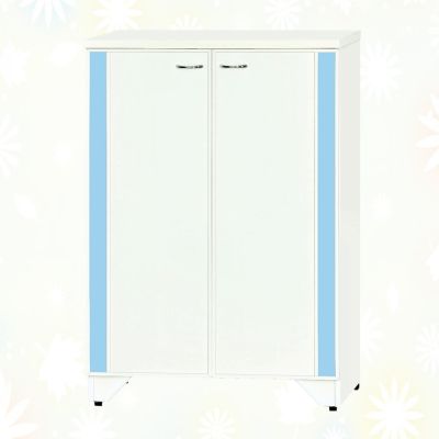 文創集-南亞塑鋼 亞特 南亞塑鋼2.4尺雙開門鞋櫃-73.1x36.5x103.5cm免組