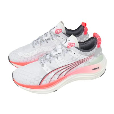 Puma 慢跑鞋 ForeverRun Nitro Wns 女鞋 白 粉 氮氣中底 緩衝 支撐 運動鞋 377758-20