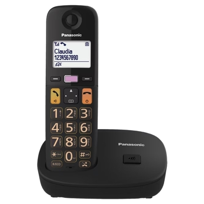 Panasonic 國際牌 DECT 大螢幕大按鈕 數位無線電話 KX-TGU110