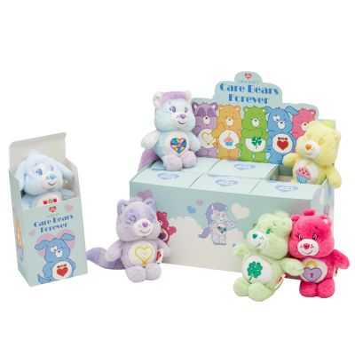【Grace Gift】Care Bears & Cousins 稀有毛絨玩偶吊飾鑰匙圈一中盒