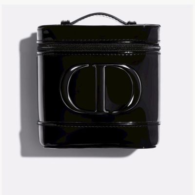 DIOR 迪奧漆皮手拎收納包