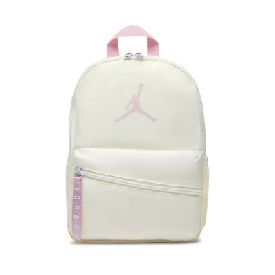 Nike 後背包 Mini Air Patrol 大童 兒童書包 白 粉紅 JD2613016TD-003