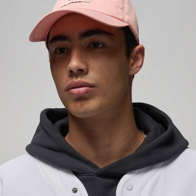NIKE J CLUB CAP US CB FLT PATCH 棒球帽-粉-FD5181622